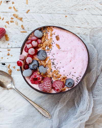A Beauty Boosting Berry Smoothie Bowl Recipe